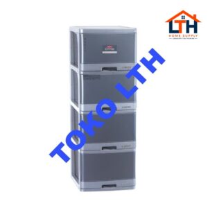 2-631-1.jpg LEMARI PLASTIK SUSUN 4 / LACI CONTAINER EXCEL L4 LION STAR XC-12
