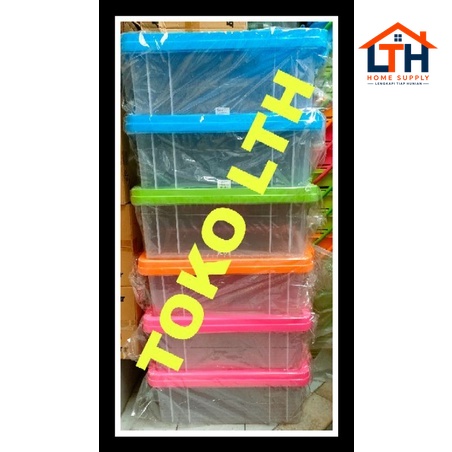 2-635-1.jpg KOTAK SERBAGUNA CLEAR BOX NO. 20 CHROME HANDLE LION STAR