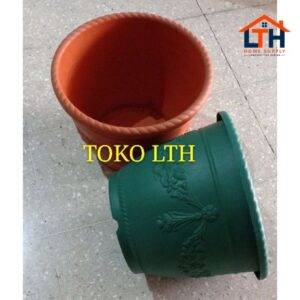 POT PLASTIK GLORY 35 CM WARNA / POT TANAMAN / POT BUNGA