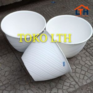 Pot Tawon Madu Tulip 40 - Putih
