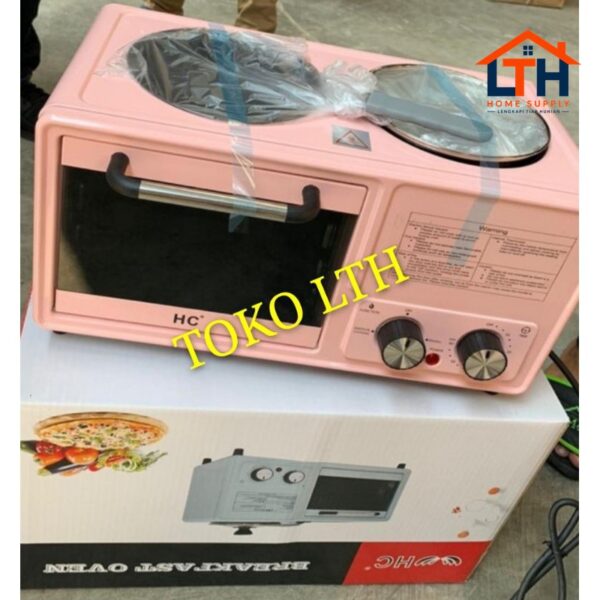 2-665-1.jpg BREAKFAST OVEN 3 IN 1 HC / MESIN PEMBUAT SARAPAN GORENG KUKUS PANGGANG REBUS / OVEN LISTRIK
