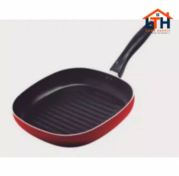 2-670-1.jpg FRYPAN MAXIM SQUARE 26 CM / WAJAN PANGGANGAN TEFLON SEGI KOTAK ANTI LENGKET 26CM