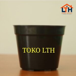 POT HITAM 20 POLOS PLASTIK / POT BUNGA / POT TANAMAN SEMAI BIBIT