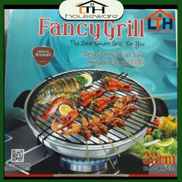 2-687-1.jpg MASPION FANCY GRILL/ALAT PANGGANG 33 cm / PEMANGGANG BBQ SERBAGUNA