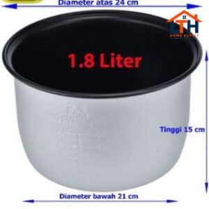 2-692-1.jpg PANCI TEFLON MAGIC COM RICE COOKER 1.8 LITER