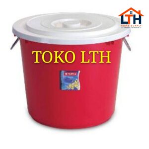 2-698-1.jpg EMBER TUTUP 50 LITER LION STAR PLASTIK GAGANG KAWAT TONG AIR EMBER BESAR