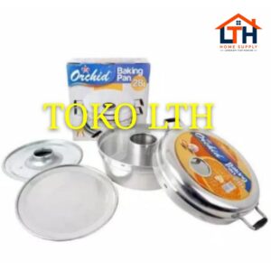 BAKING PAN 28CM ORCHID PANCI CETAKAN PEMANGGANG KUE LOYANG BOLU 28 CM BAKINGPAN 8 TELUR