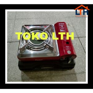 KOMPOR GAS PORTABLE TRAVEL 2 IN 1 COSMOS CGS123PN / KOMPOR 1 TUNGKU CGS 123PN