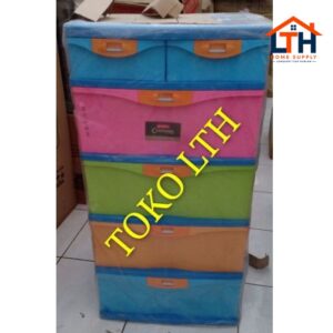 LEMARI STOCKCASE PLASTIK SUSUN 4-PRIMERA CONTAINER SM4-LION STAR PM-8