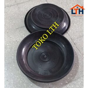 2-734-1.jpg TATAKAN POT BUNGA 40 CM HITAM / ALAS POT TANAMAN 40