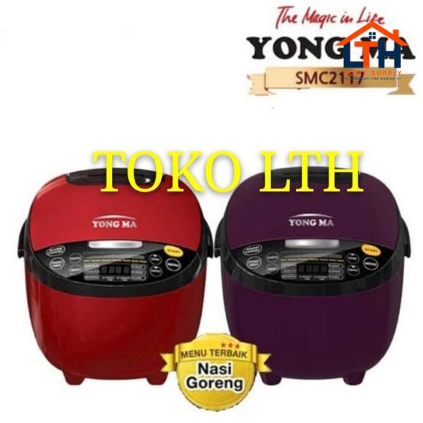2-744-1.jpg YONG MA MAGIC COM RICE COOKER 3 in1 YONGMA 2 LITER SMC2117 SMC-2117 SMC 2117