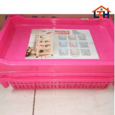 2-747-1.jpg RAK SALON SUSUN 4 RODA / RAK SERBAGUNA MEGALLO RAK SHINPO / KERANJANG SUSUN / TEMPAT SURAT