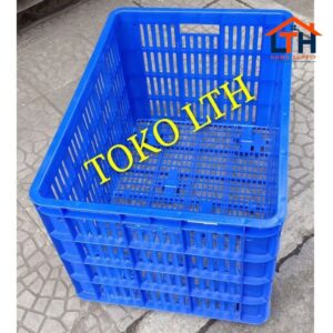 CONTAINER RODA 2233L KERANJANG LUBANG INDUSTRI SERBAGUNA 2233 L BOX BESAR GREEN LEAF
