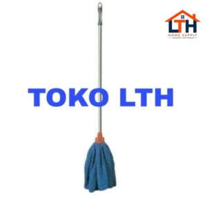 PEL GAGANG MICROFIBER NAGATA 5830 NGT KAIN LAP BIRU GAGANG ALAT PEL MAGIC MOP