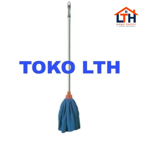 PEL GAGANG MICROFIBER NAGATA 5830 NGT KAIN LAP BIRU GAGANG ALAT PEL MAGIC MOP