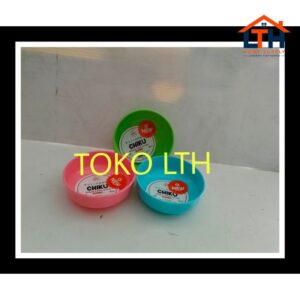 3 PCS MANGKUK SAMBAL ACAR PISIN MANGKOK KECIL PLASTIK CHIKU 125 ML HOMMY 3750