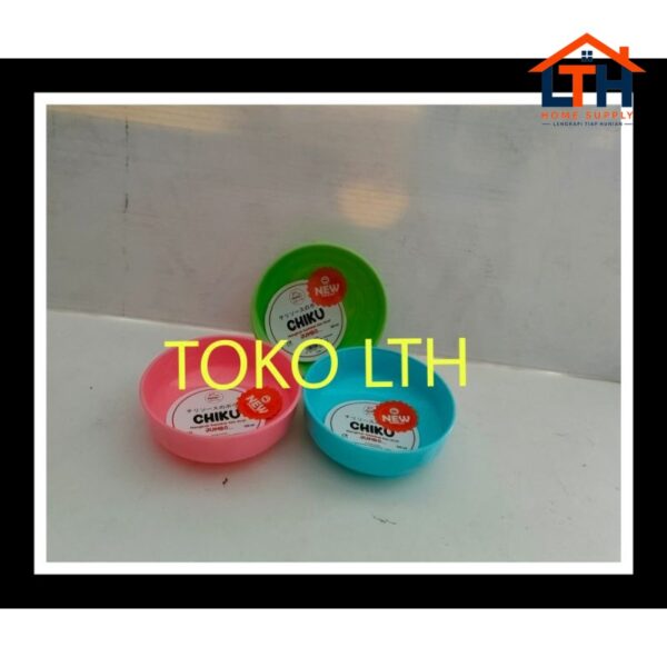 3 PCS MANGKUK SAMBAL ACAR PISIN MANGKOK KECIL PLASTIK CHIKU 125 ML HOMMY 3750
