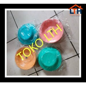 2-835-1.jpg 6 PCS PIRING PLASTIK WARNA 6" CEKUNG 15 CM / PISIN ALAS TATAKAN
