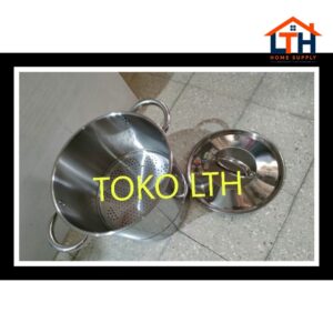 2-836-1.jpg DANDANG STAINLESS 30 QT SUPRA PANCI STOCKPOT STEAMER KUKUSAN LANGSENG