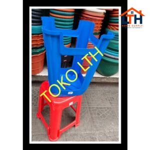 2-845-1.jpg BANGKU BASO PLASTIK AMANA BHG1 HIGH STOOL BASIC HOME LION STAR KURSI TINGGI