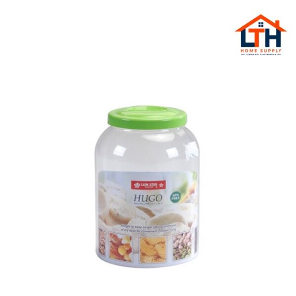 2-85-1.jpg Toples Bundar Hugo Round Jar 4L 101 PP-31 Lion Star
