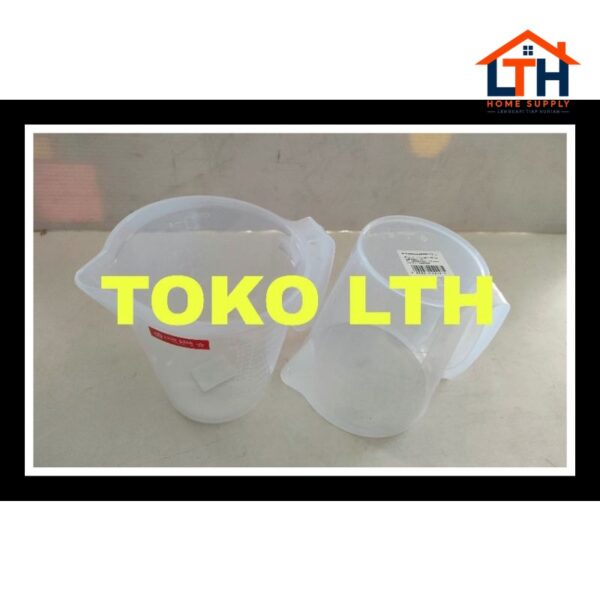 2-864-1.jpg GELAS UKUR 1 LITER HANKO GC 26 LION STAR GELAS TAKAR TAKARAN 1000 ML PLASTIK
