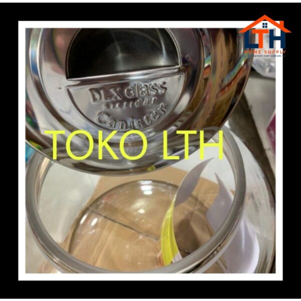 2-876-1.jpg Toples Kaca 2 Seal 10L - DLX Glass Canister