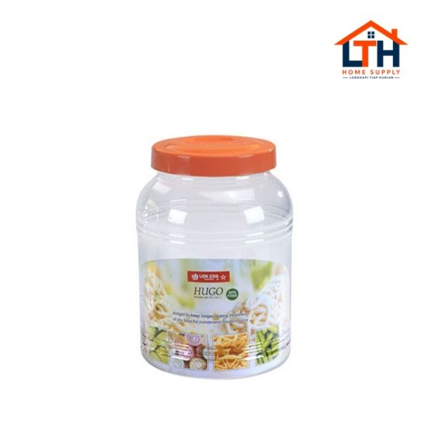2-88-1.jpg Toples Bundar Hugo Round Jar 10L 107 PP-37 Lion Star