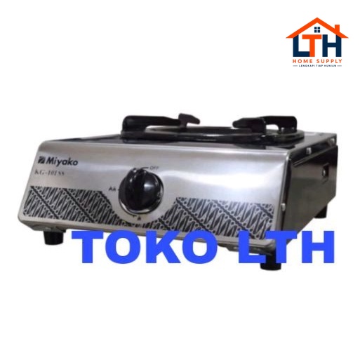 KOMPOR GAS MIYAKO 1 TUNGKU KG 101 SS KG 101SS KG101SS