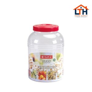 2-89-1.jpg TOPLES/TEMPAT SELAI BULAT 15 L-HUGO ROUND JAR 112 -LION STAR PP-42
