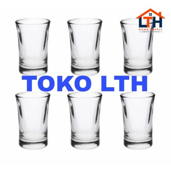 2-891-1.jpg 6PCS GELAS SLOKI SHOT GLASS SHOOTER LILIN SOUVENIR SOJU WINE TG03 TG 03