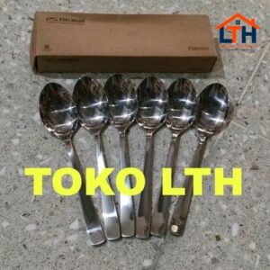 2-902-1.jpg 6PCS SENDOK MAKAN EDELMANN ESSEN DINNER SPOON HOTEL STAINLESS TEBAL 512-03