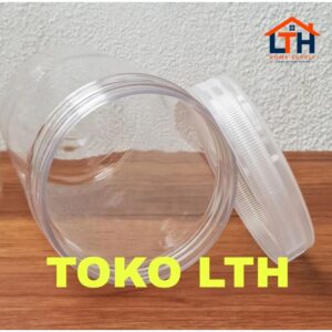 TOPLES TABUNG CYLINDER 800 ML TOPLES JAR PLASTIK SILINDER 800ML