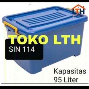 2-919-1.jpg CONTAINER BOX WARNA 95 LTR SINPLAS 114 CB 95 SHINPO KOTAK PENYIMPANAN
