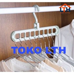 2-922-1.jpg Gantungan Baju Lipat 9in1 - Magic Hanger
