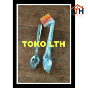 12 PCS SENDOK SIRUP ES COCKTAIL SODA STAINLESS SENDOK SIROP TEH PANJANG MURAH