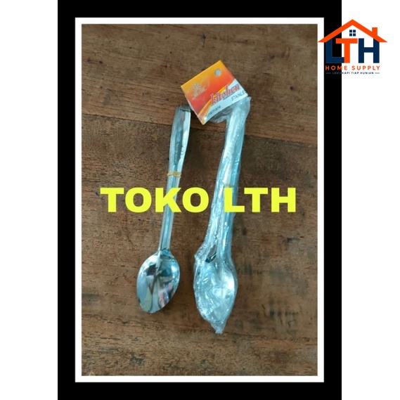 12 PCS SENDOK SIRUP ES COCKTAIL SODA STAINLESS SENDOK SIROP TEH PANJANG MURAH