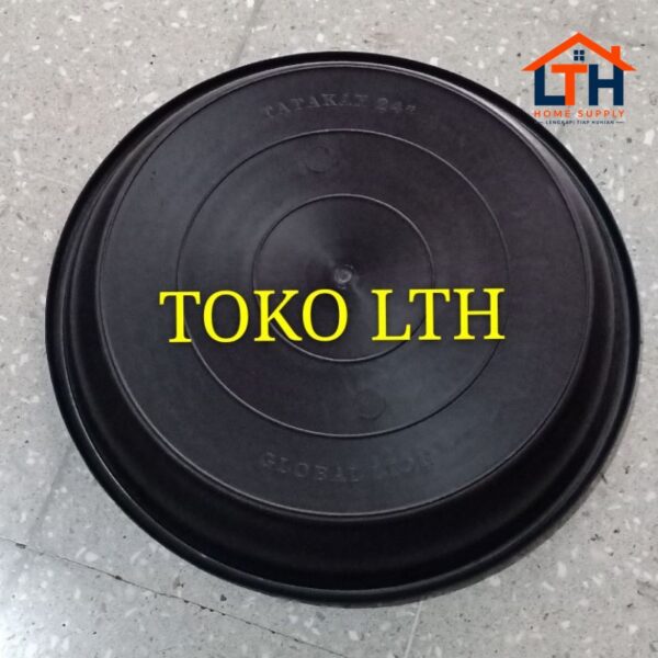 2-927-1.jpg ALAS POT / TATAKAN POT TANAMAN 50 CM HITAM