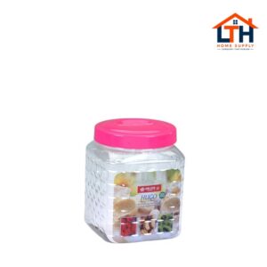 TOPLES PLASTIK / TEMPAT SELAI SEGI 6 LITER HUGO SQUARE JAR 203-LION STAR PP-53 KELER KERUPUK