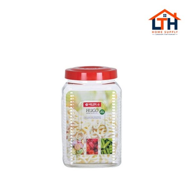 2-95-1.jpg TOPLES/TEMPAT SELAI SEGI 10 L- HUGO SQUARE JAR 207 -LION STAR PP-57