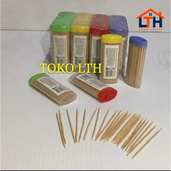 2-950-1.jpg TUSUK GIGI + TEMPAT (Per 24 PCS) / TUSUK GIGI KOREK