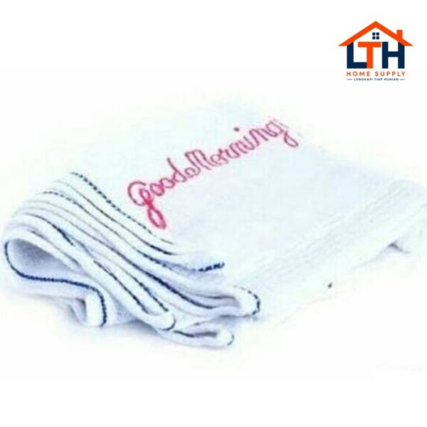 HANDUK GOOD MORNING / HANDUK WAJAH / HANDUK OLAHRAGA / HANDUK PUTIH