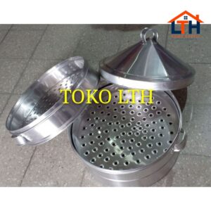 KALAKAT SUSUN 3 ALUMUNIUM 50 CM / KUKUSAN DIMSUM BASO TAHU / PANCI KUKUS