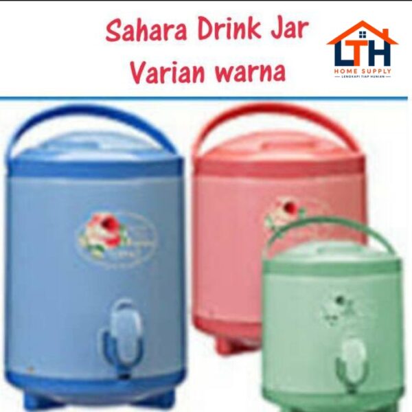 SAHARA DRINK JAR 8 ltr LION STAR / TEMPAT AIR MINUM DISPENSER