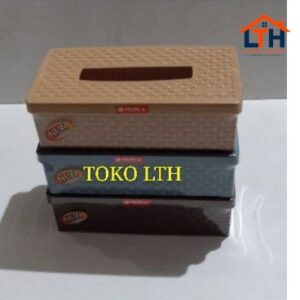 TEMPAT TISSUE RATO (S) LION STAR / KOTAK TISSUE MOTIF ROTAN/WADAH TISU