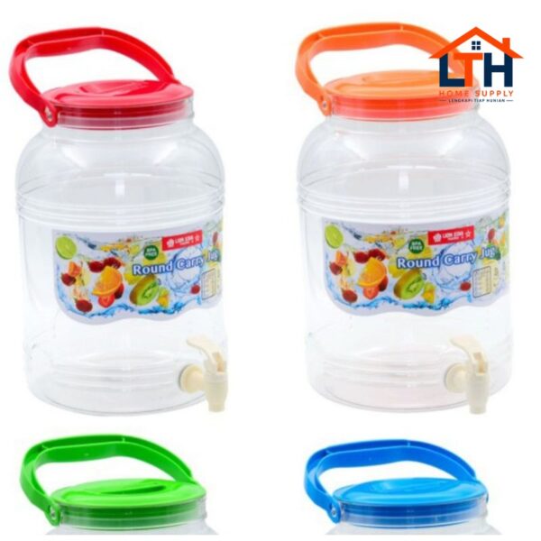 3-318-1.jpg GALON AIR KRAN LION STAR / DISPENSER AIR / ROUND CARRY JUG 10 ltr