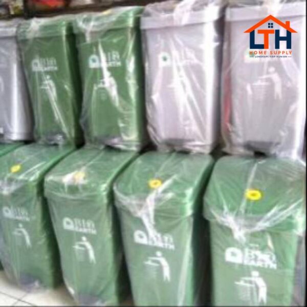 3-331-1.jpg TEMPAT SAMPAH BIO INJAK SEGI 50 ltr GREEN LEAF 2160 / DUSTBIN