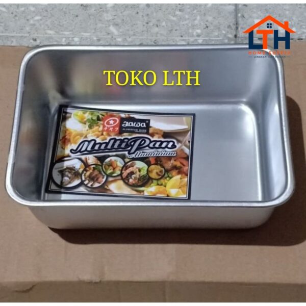 3-339-1.jpg MULTIPAN ALUMUNIUM 26x15 / KOTAK MASAKAN / CAKE PAN / LOYANG
