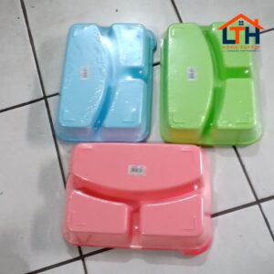 3-344-1.jpg LUNCH BOX SEKAT 3 MIRANDA HOMMY / KOTAK MAKANAN / BOX CATERING