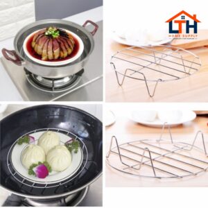TATAKAN ALAS PANAS PANCI PIRING KUKUSAN STEAMER KAWAT STAINLESS